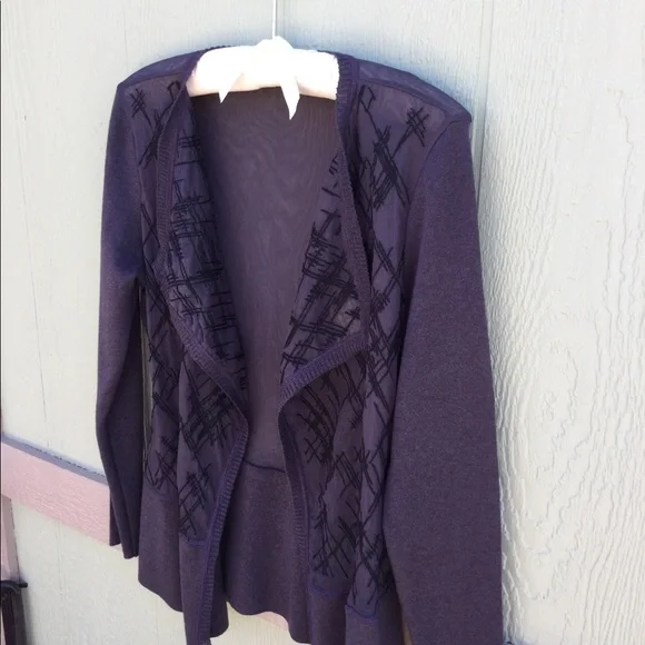 NIK & ZOE light weight sweater coverup - NWT - Picture 2 of 5